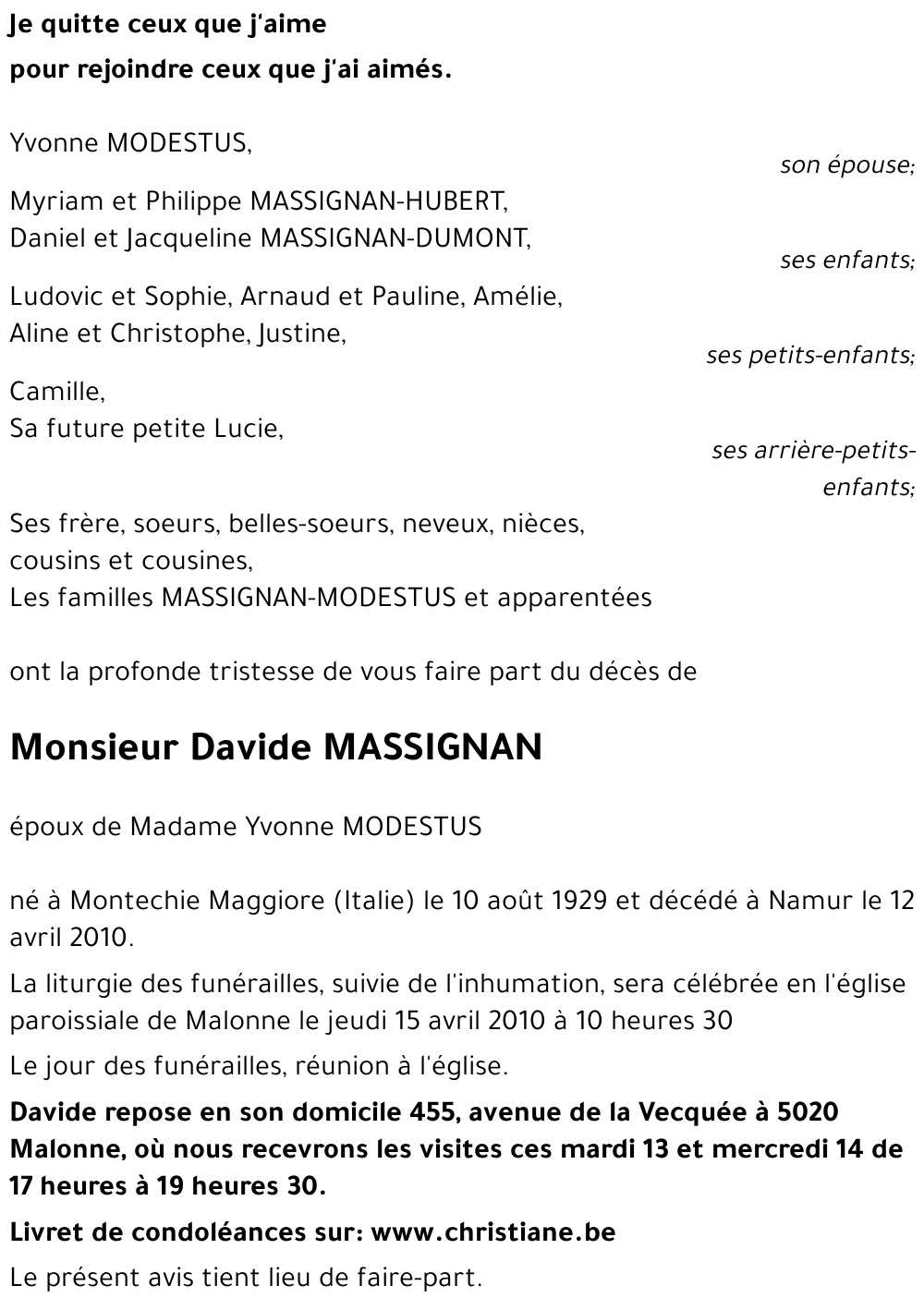 Davide MASSIGNAN