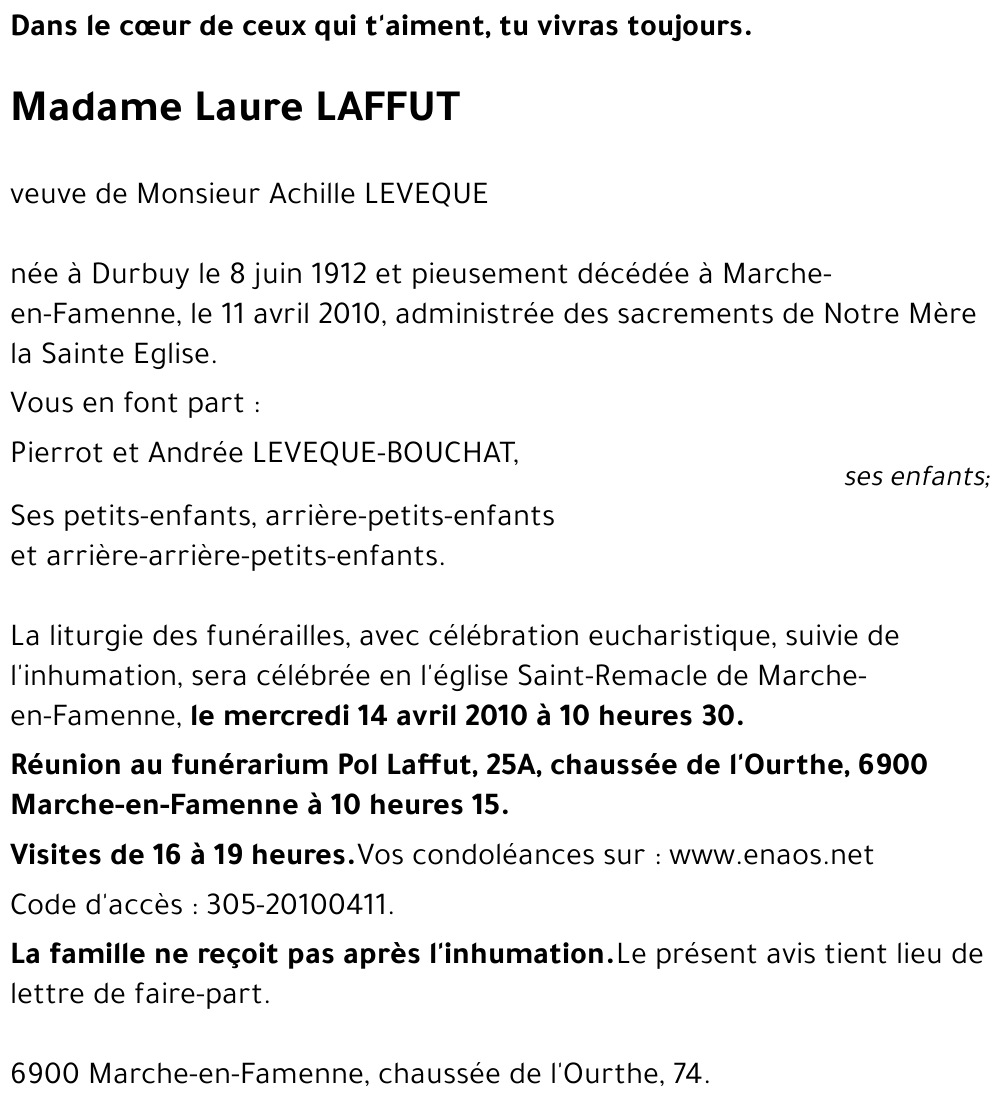 Laure LAFFUT