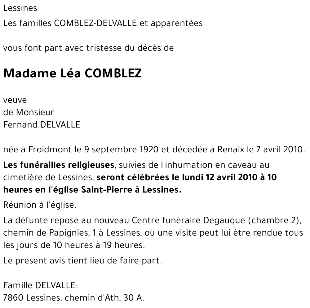 Léa COMBLEZ