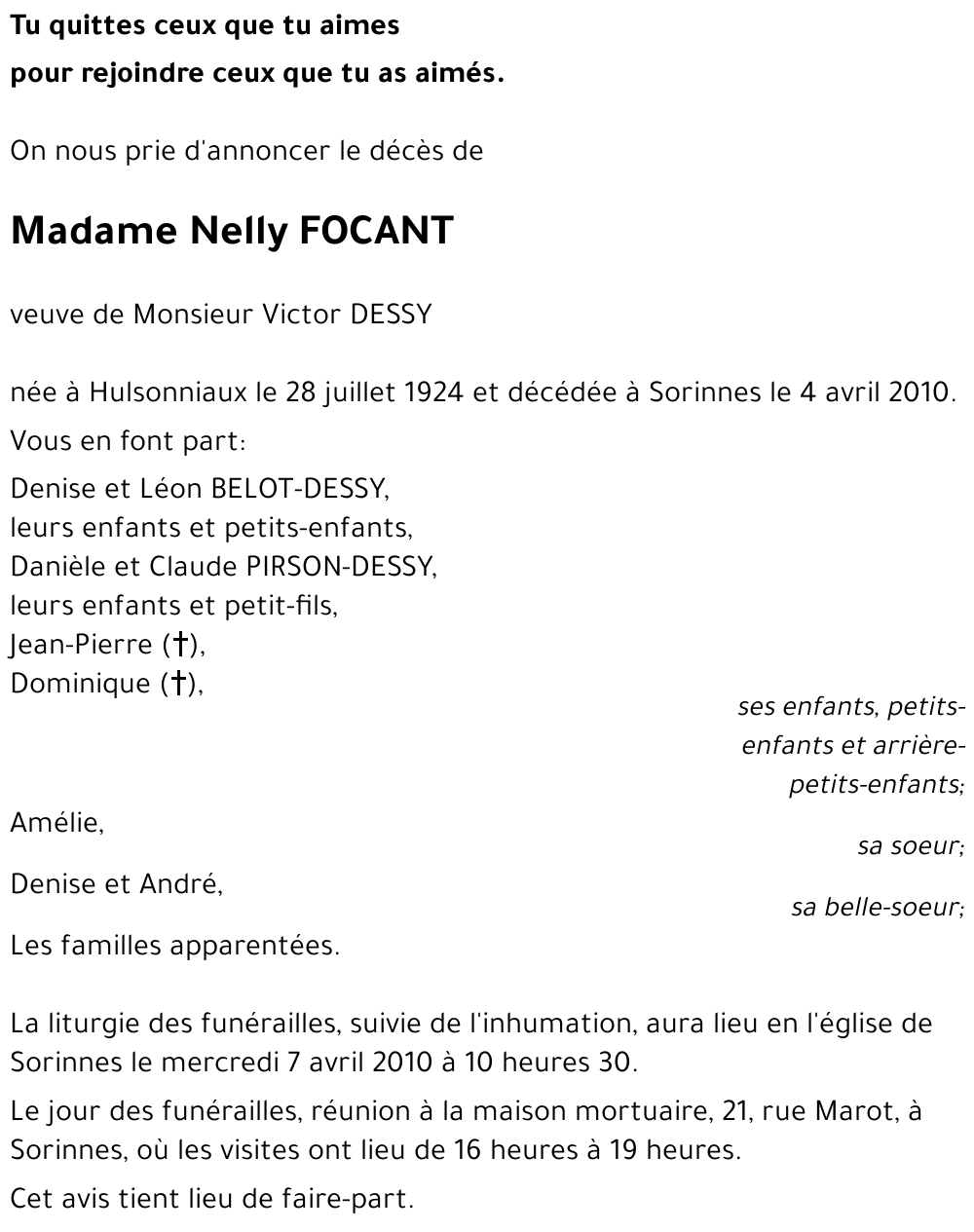 Nelly FOCANT