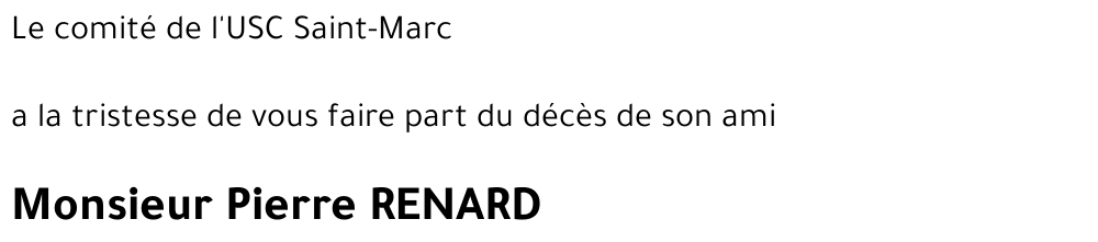 Pierre RENARD