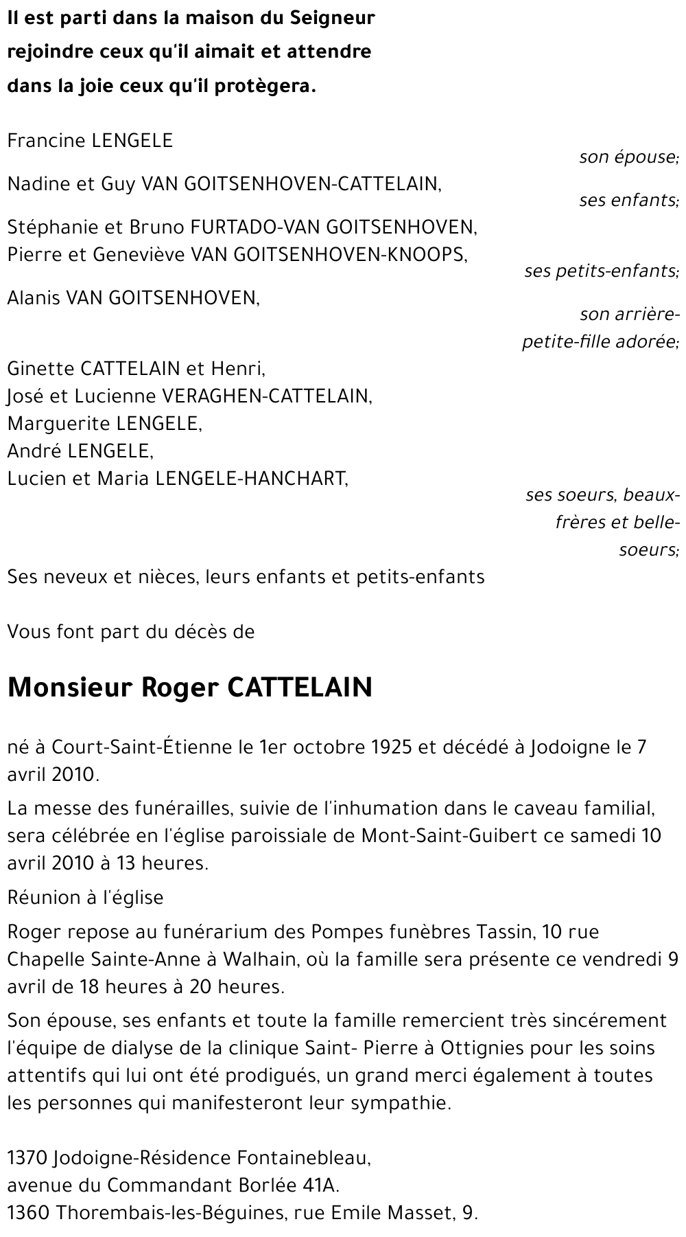 Roger CATTELAIN