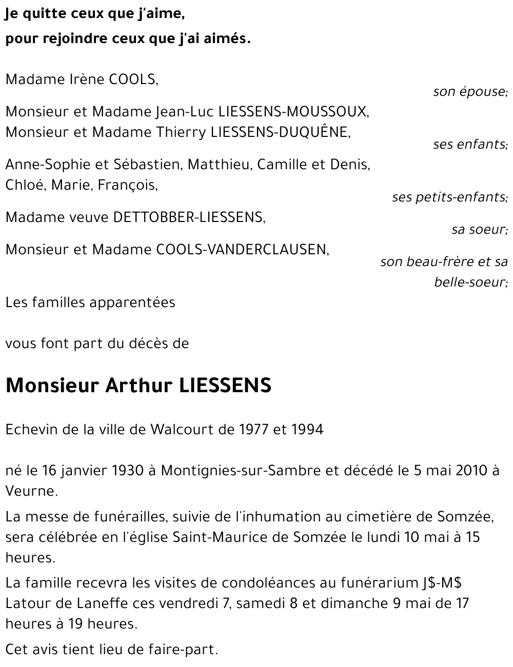 Arthur LIESSENS