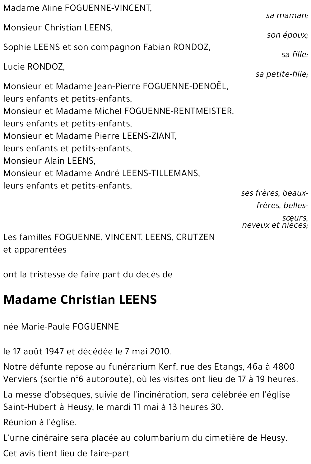 Christian LEENS