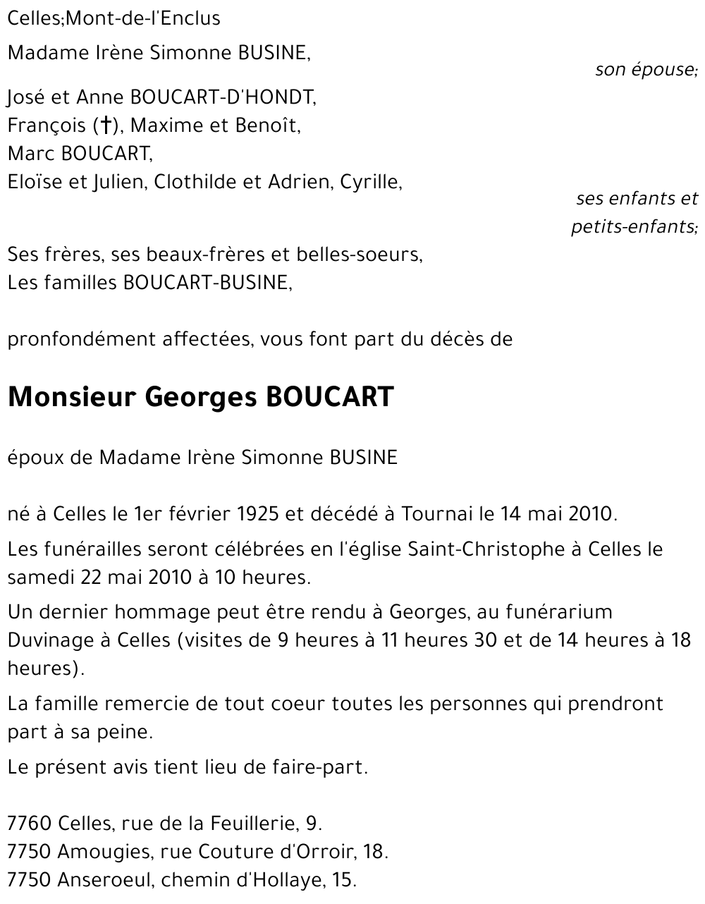 Georges BOUCART
