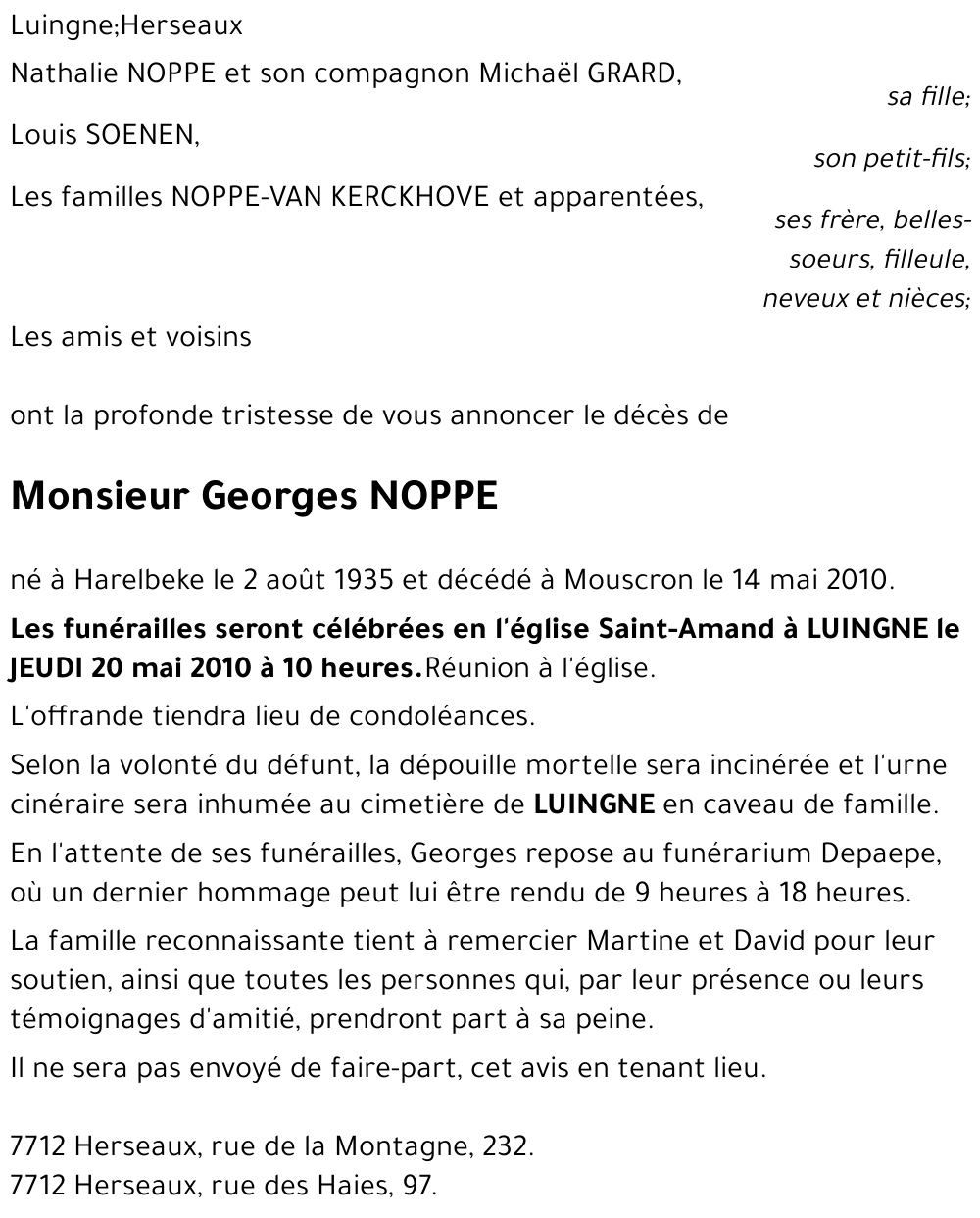 Georges NOPPE