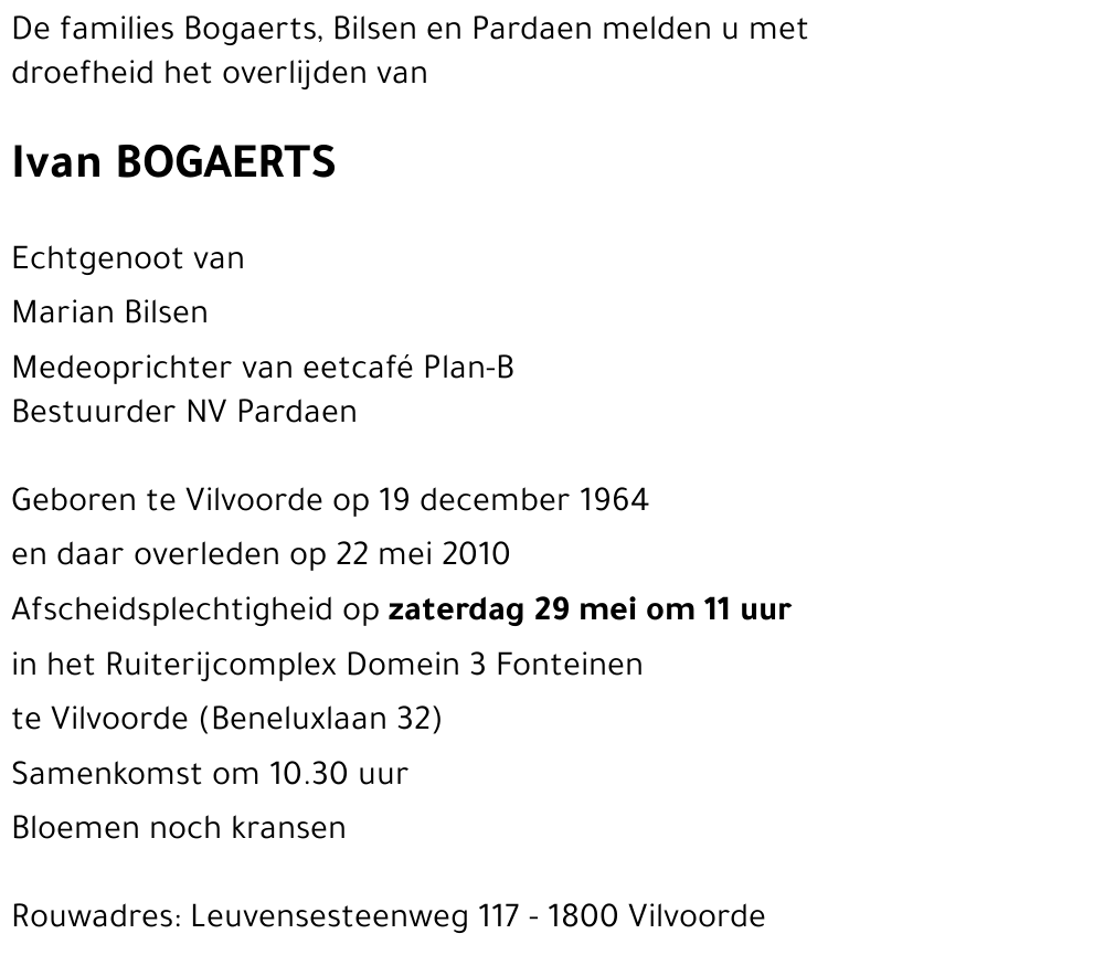 Ivan BOGAERTS