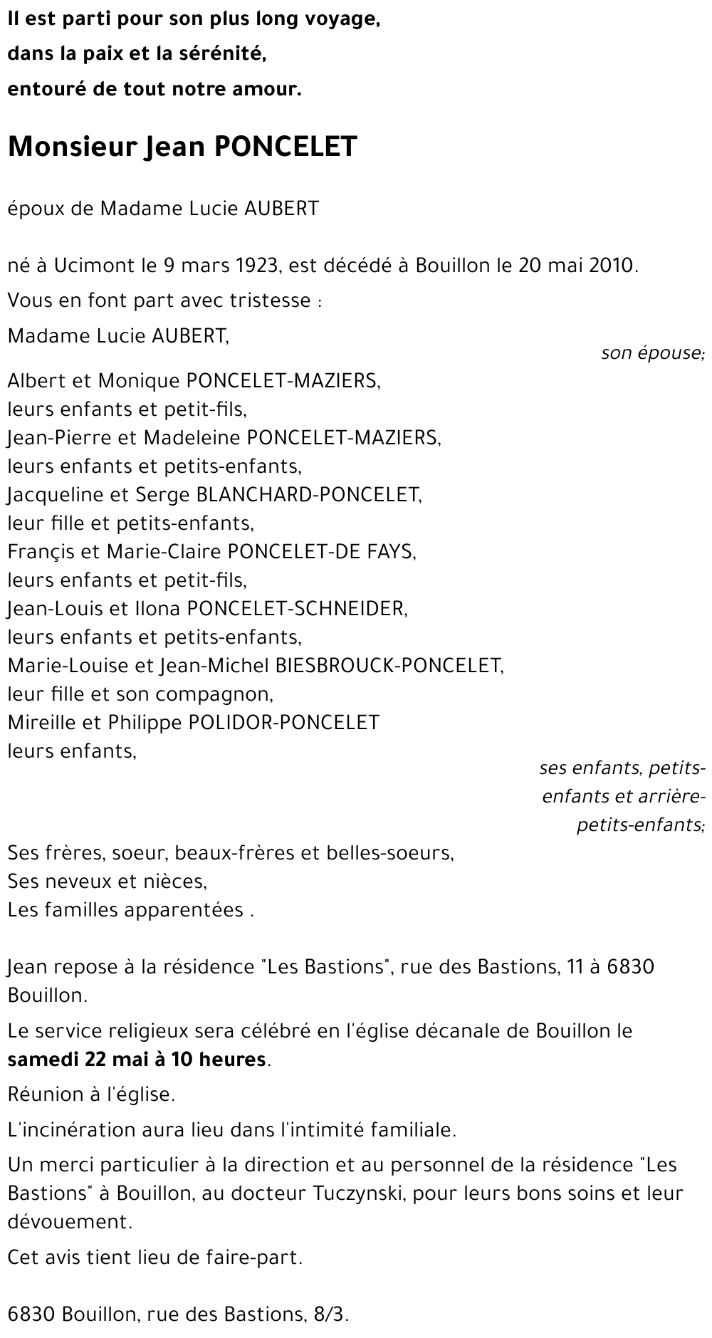 Jean PONCELET