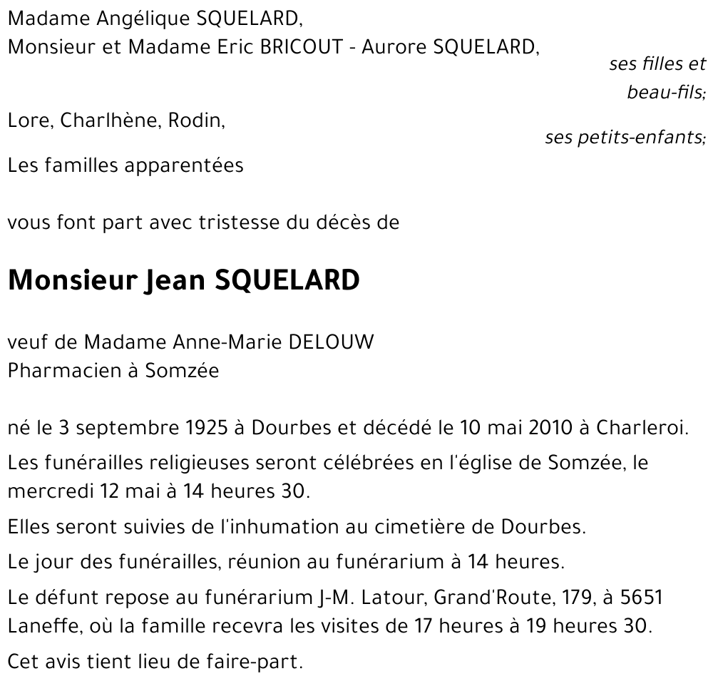 Jean SQUELARD