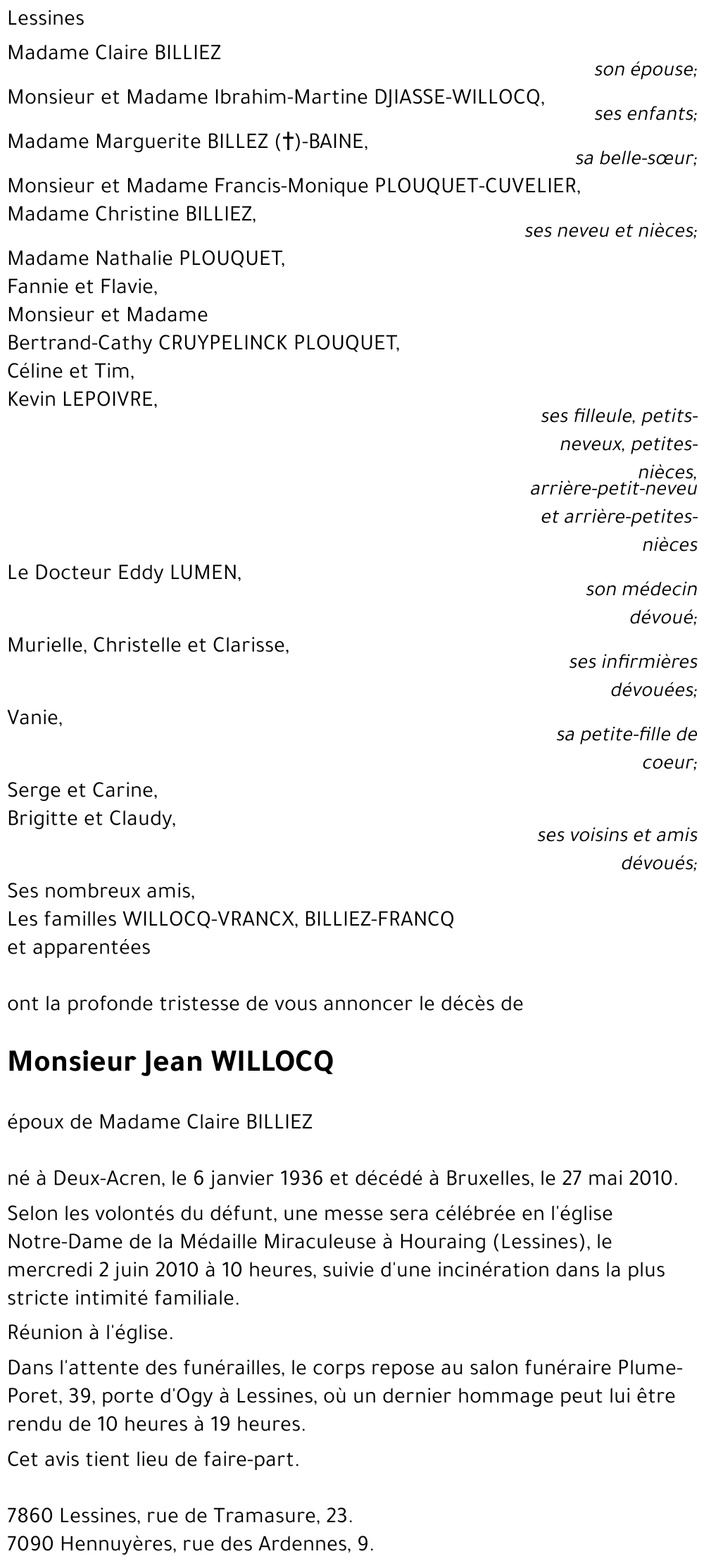 Jean WILLOCQ