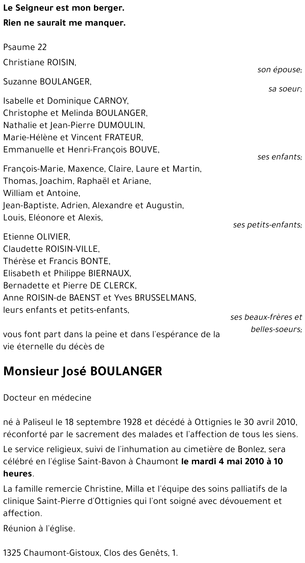 José BOULANGER