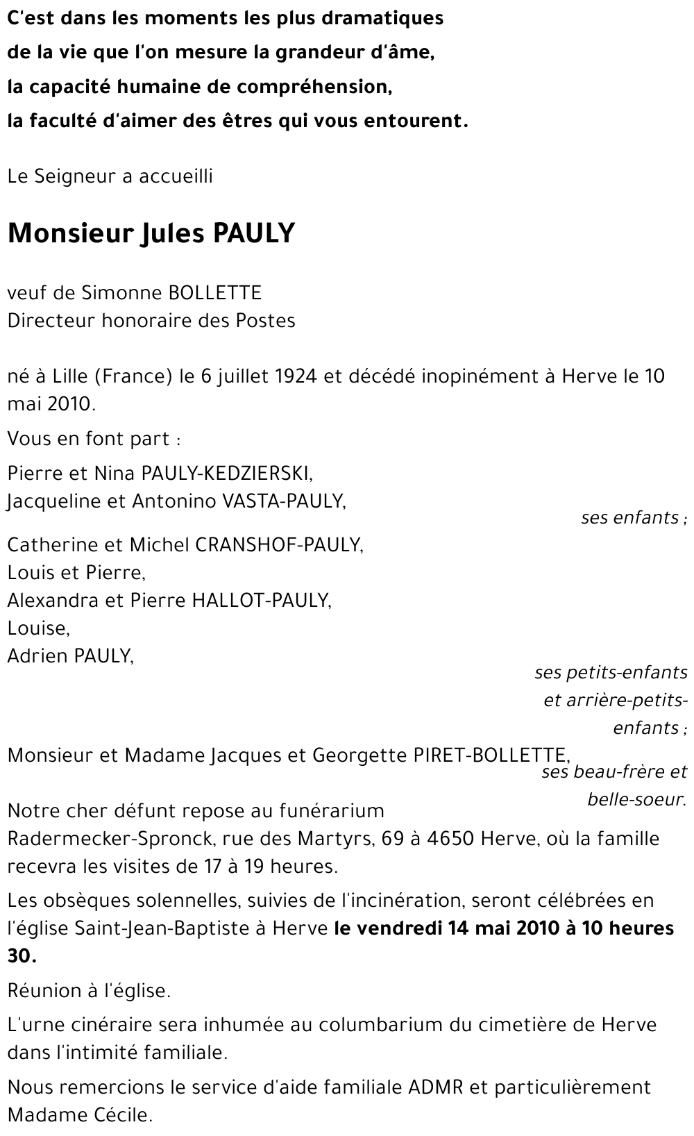 Jules PAULY
