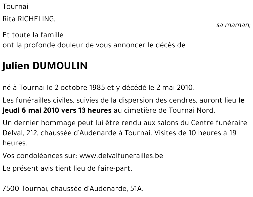 Julien DUMOULIN