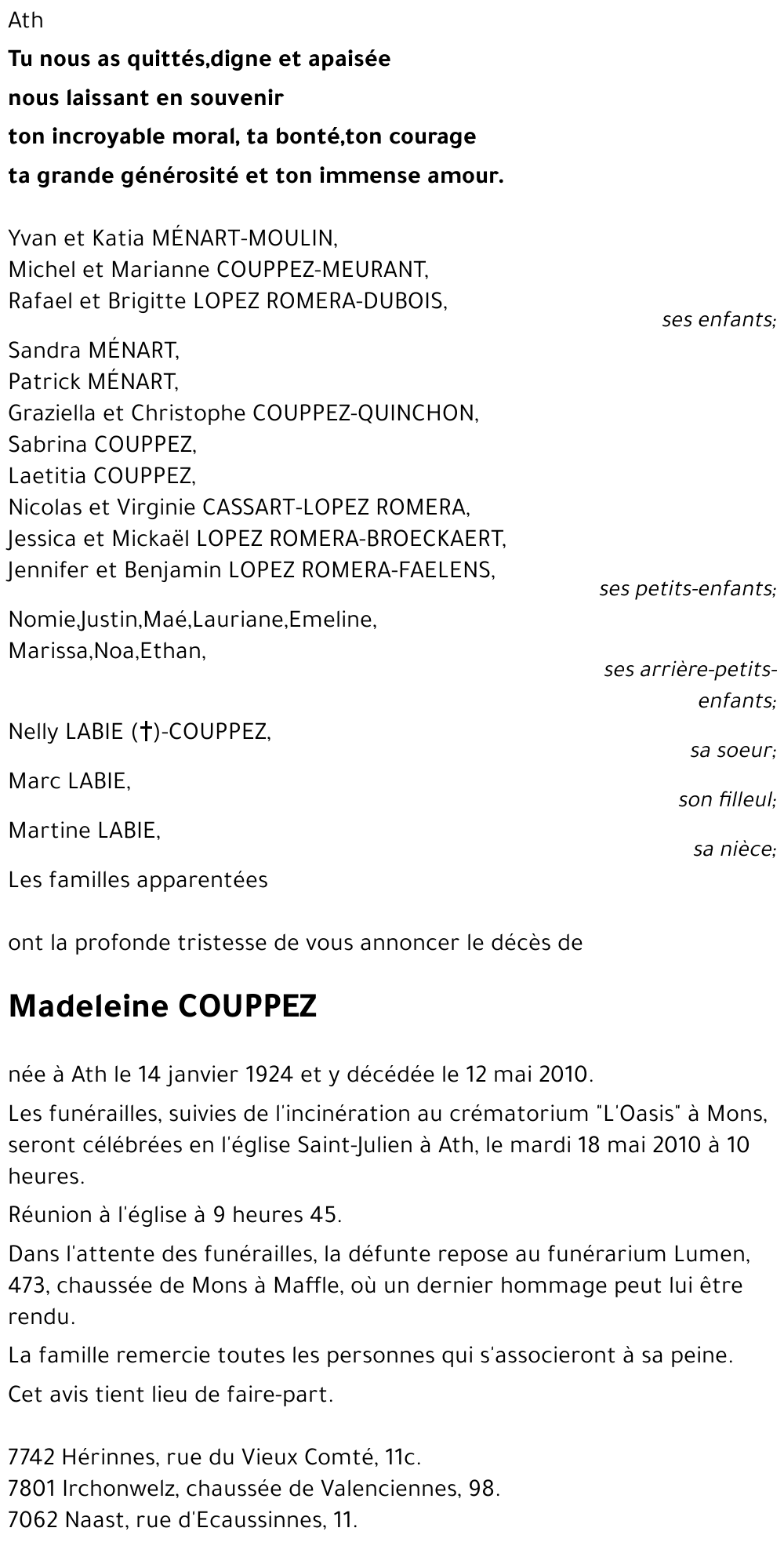 Madeleine Couppez