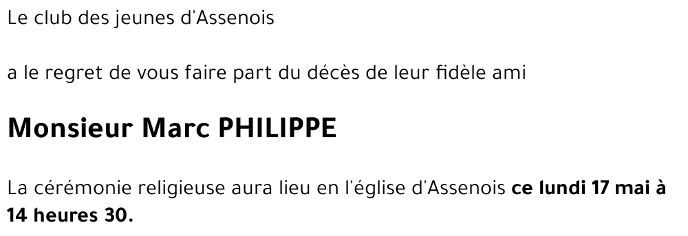 Marc PHILIPPE