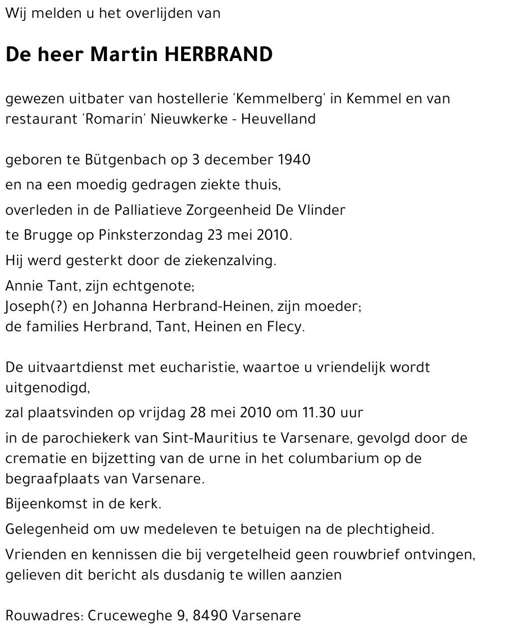 Martin HERBRAND