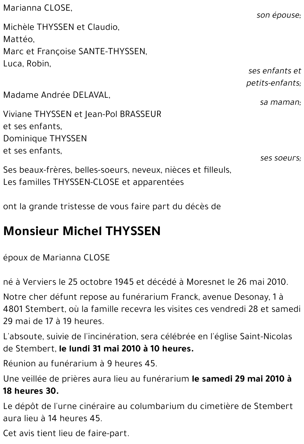 Michel THYSSEN