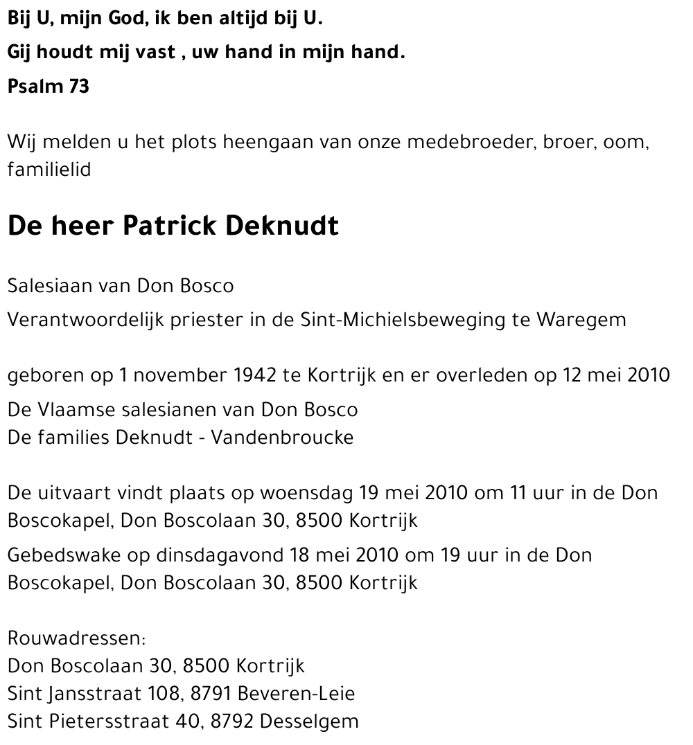 Patrick Deknudt