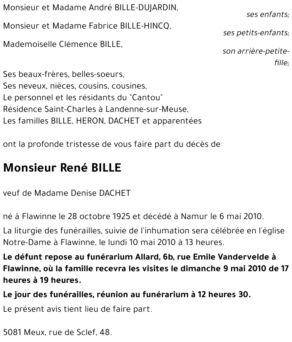 René BILLE