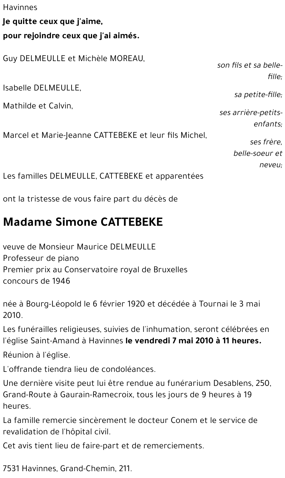 Simone CATTEBEKE