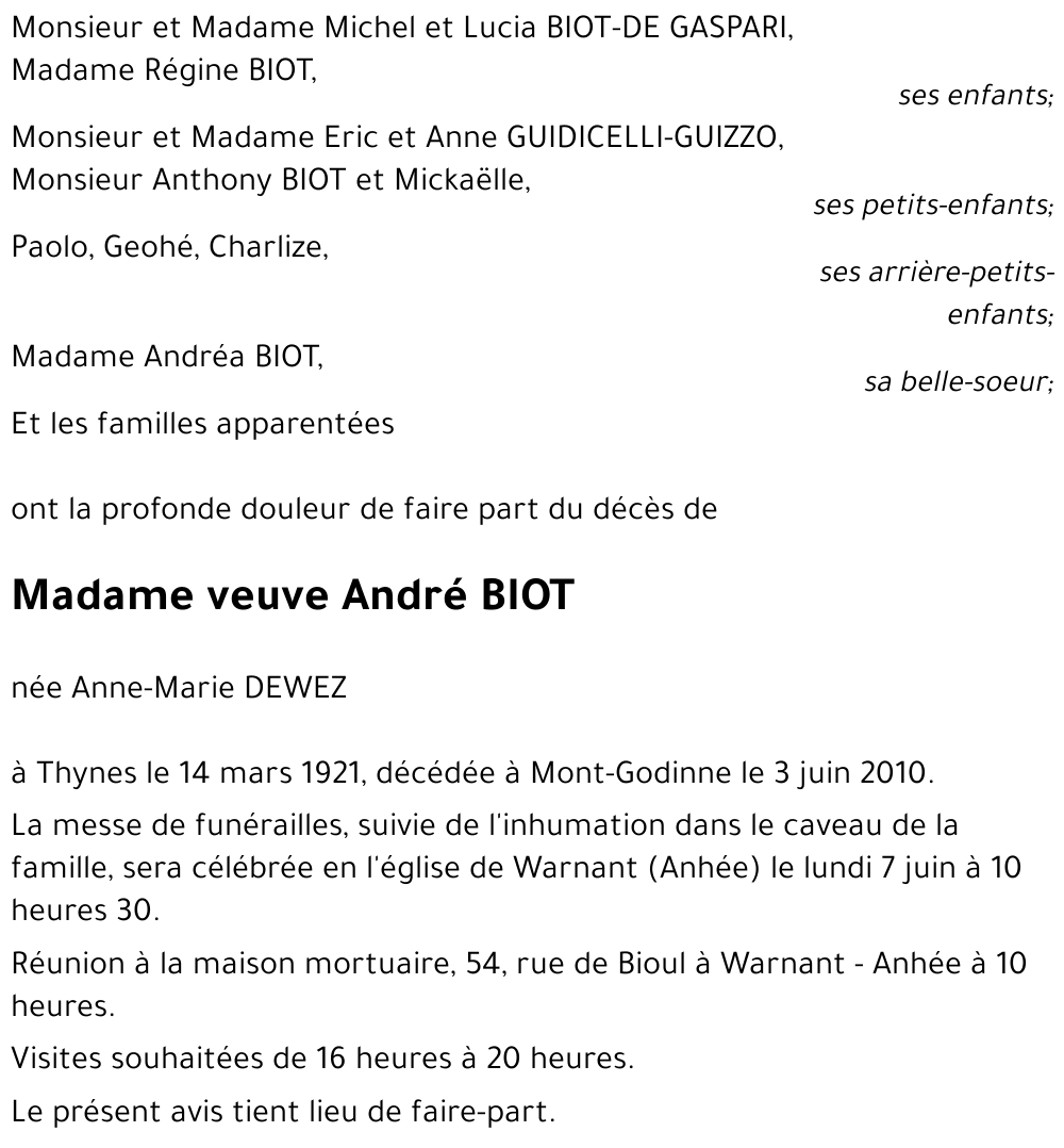 André BIOT