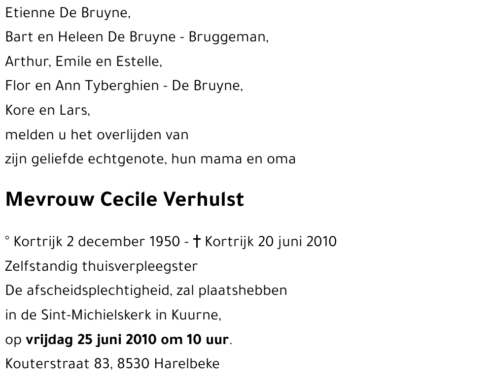 Cecile Verhulst