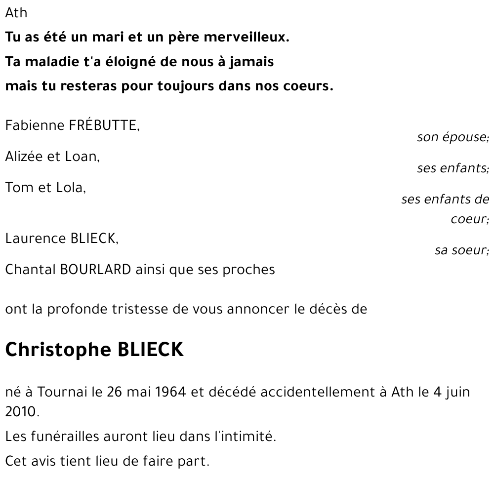 Christophe Blieck