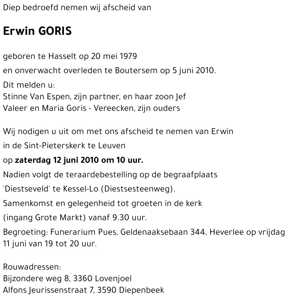 Erwin GORIS