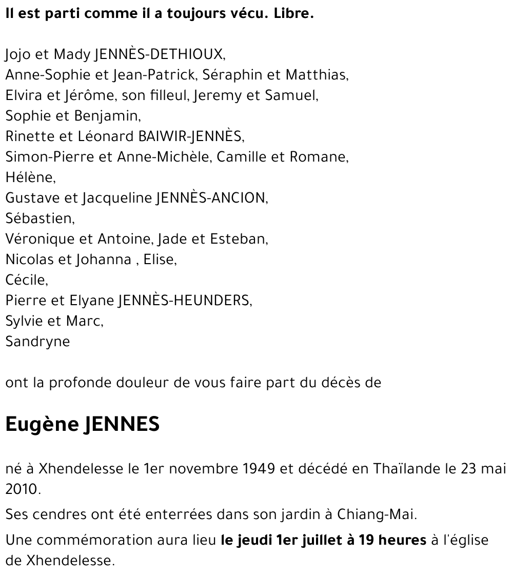 Eugène JENNES