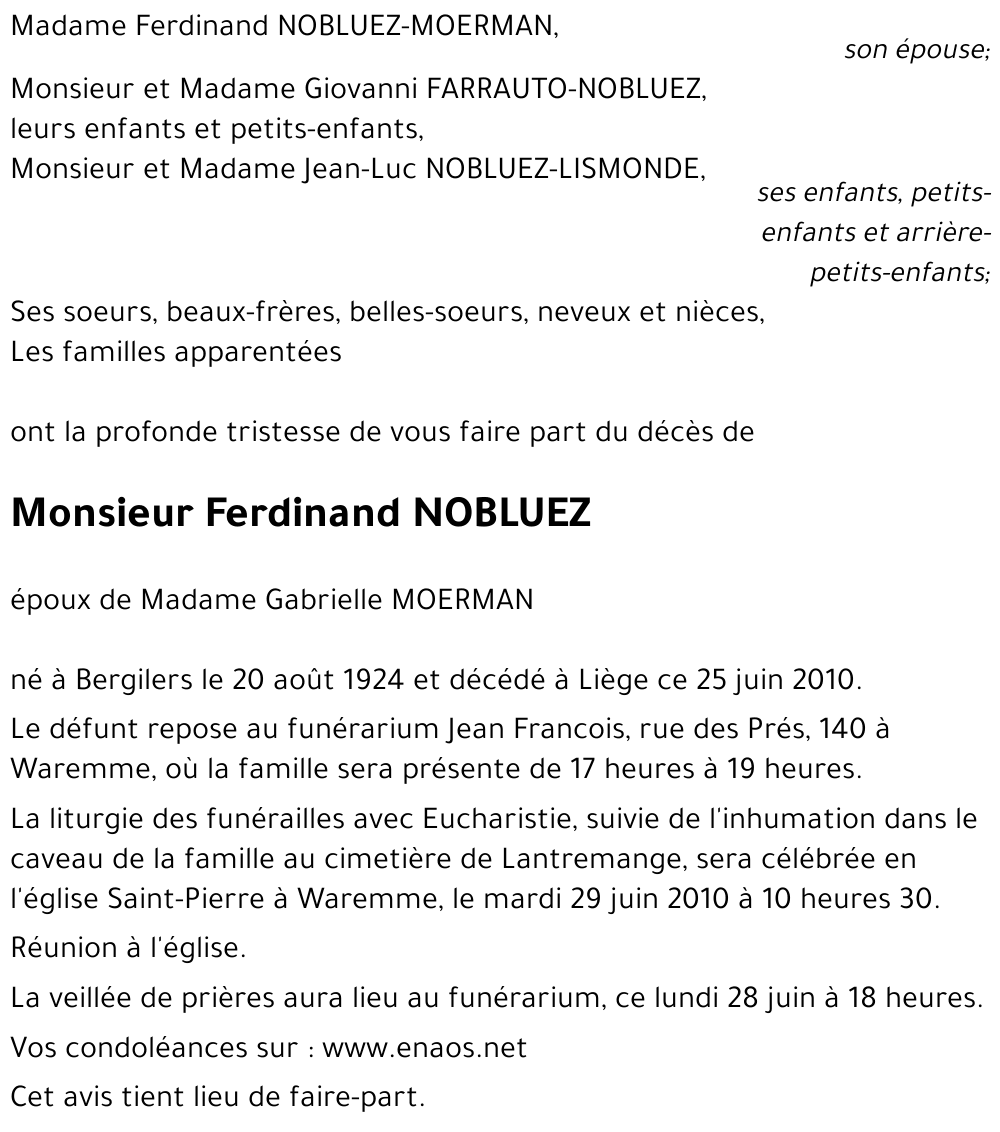 Ferdinand NOBLUEZ