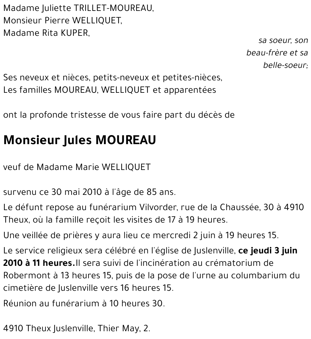 Jules MOUREAU