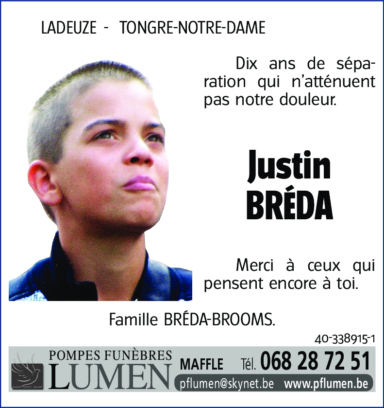 Justin BREDA