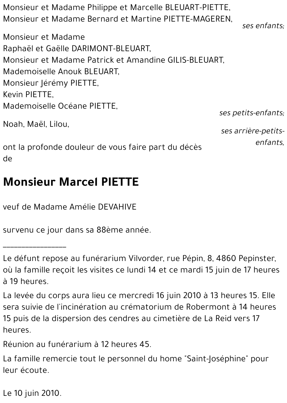 Marcel PIETTE
