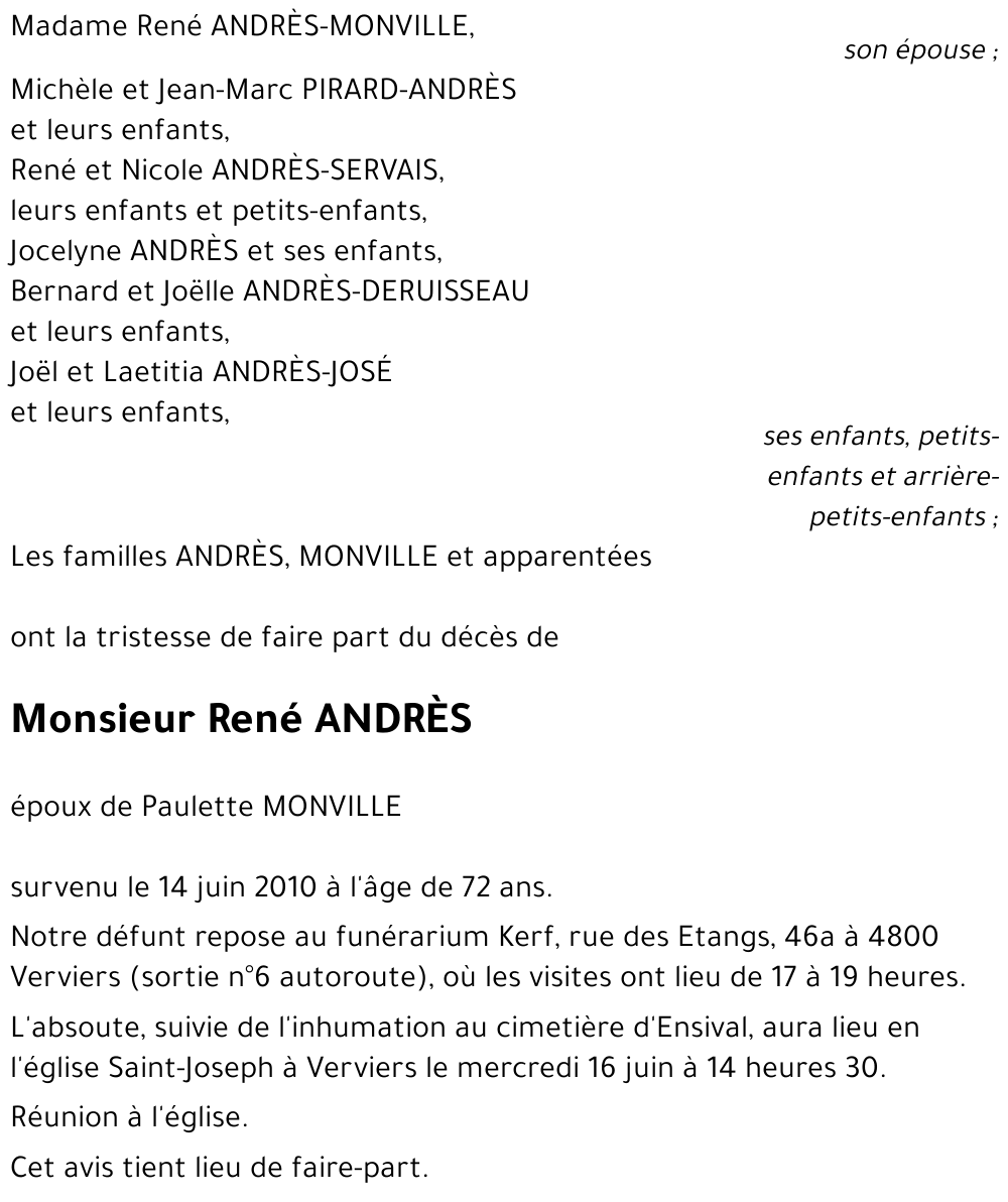 René ANDRèS