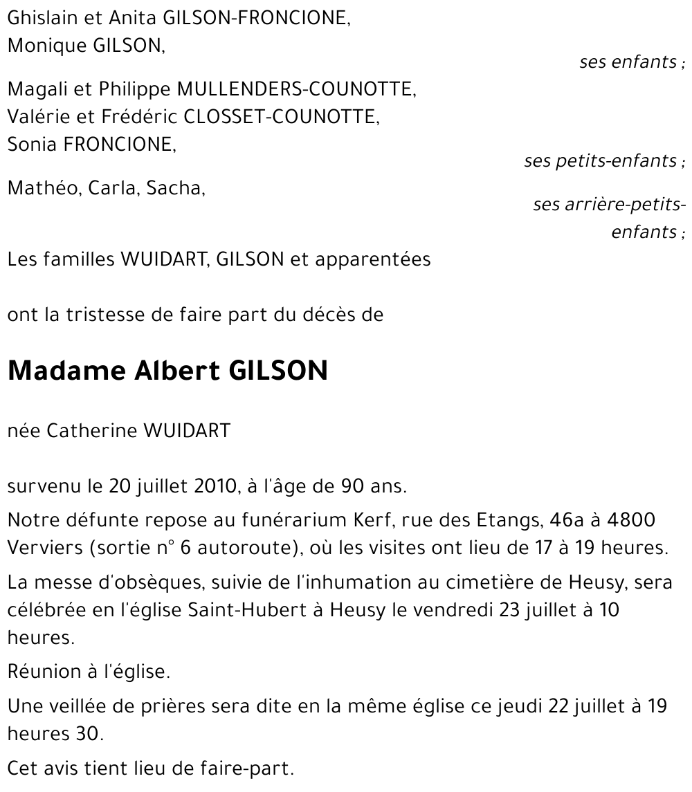 Albert GILSON