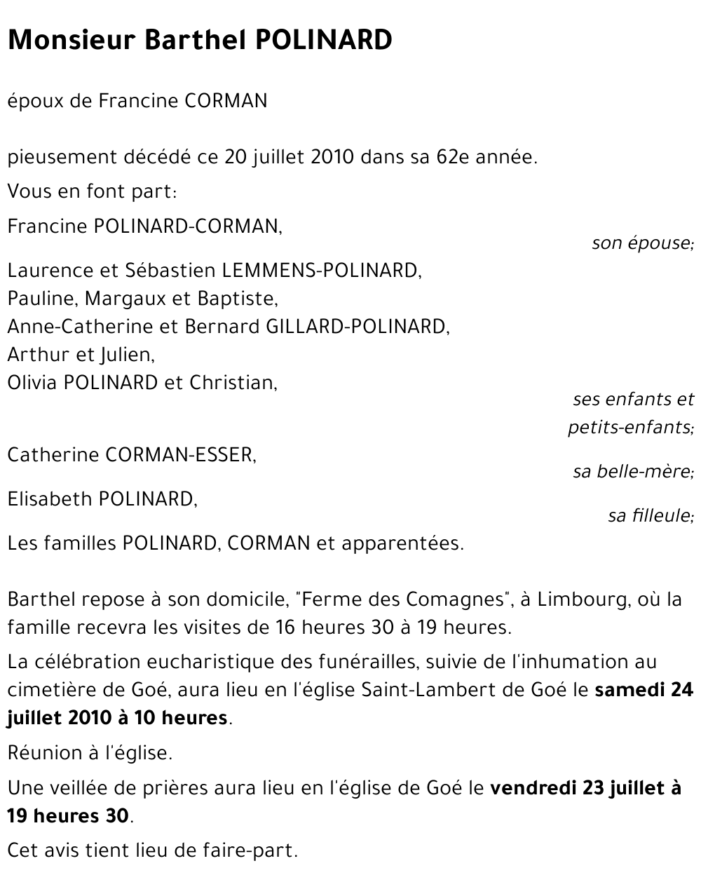 Barthel POLINARD