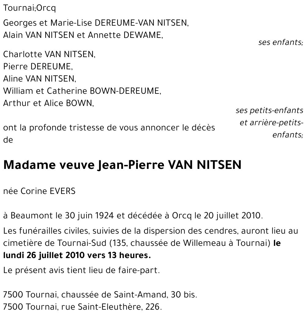 Corine EVERS