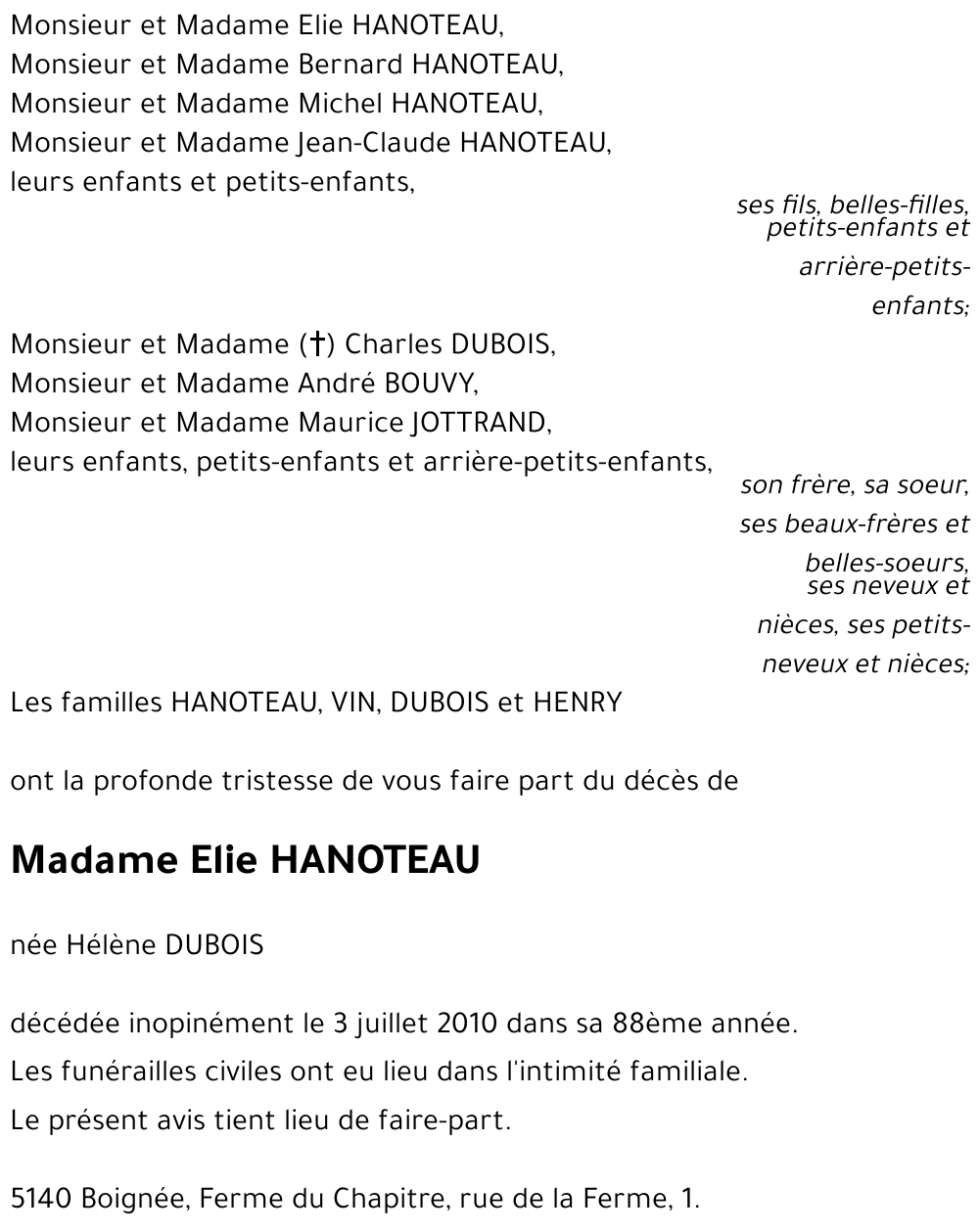 Elie HANOTEAU