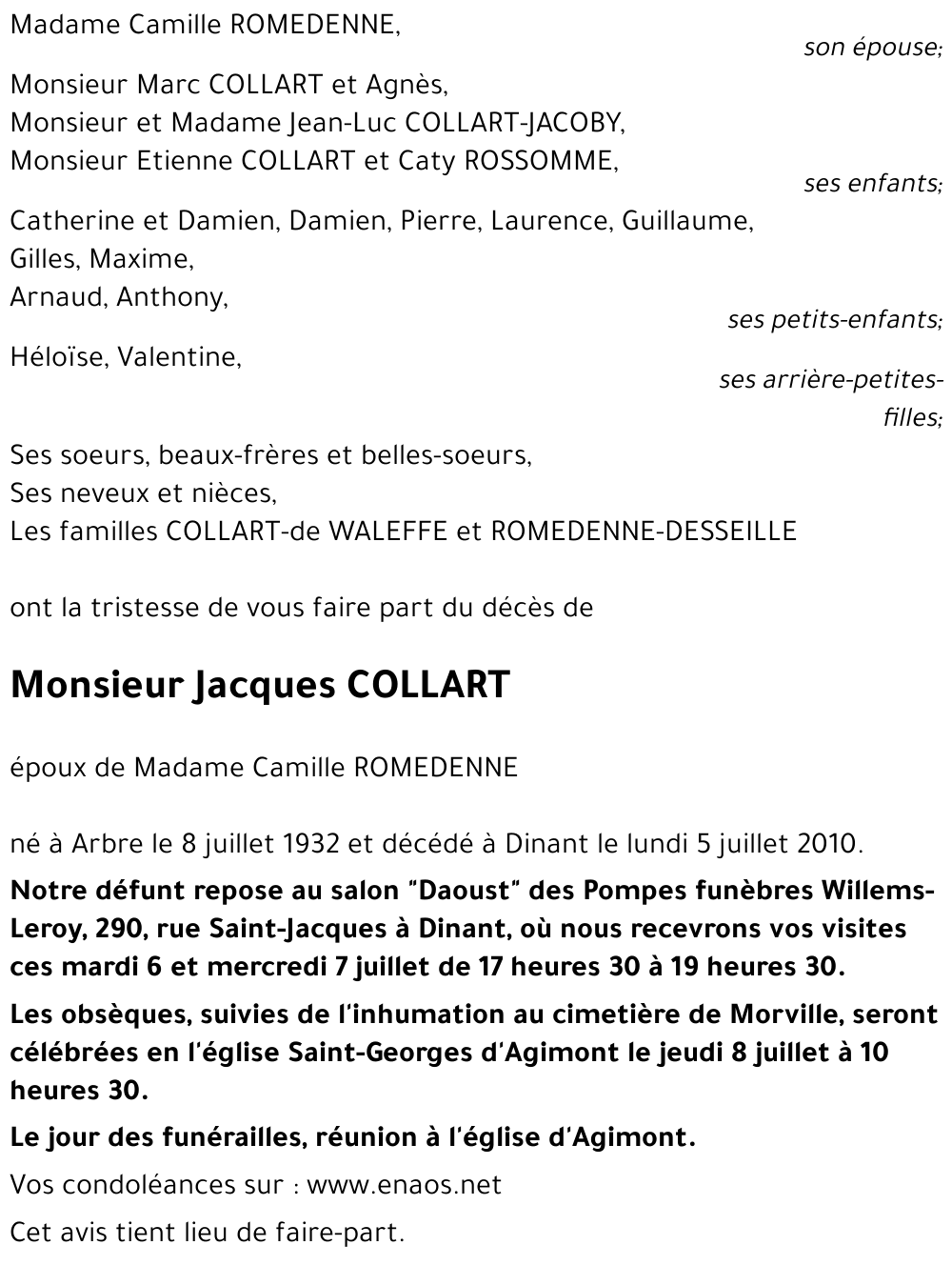 Jacques COLLART