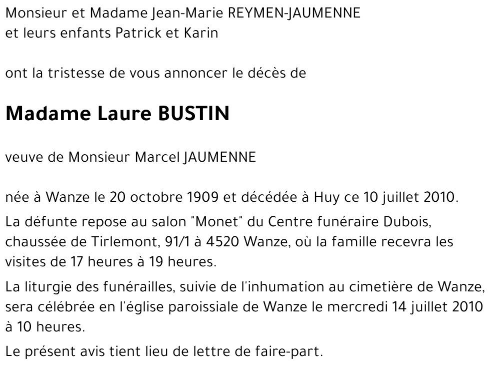 Laure Bustin