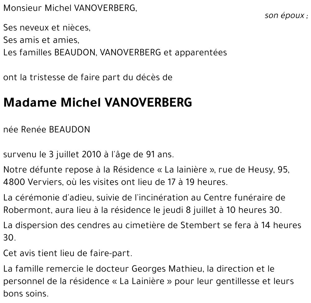 Michel VANOVERBERG