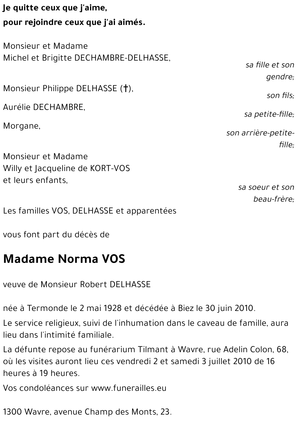 Norma VOS