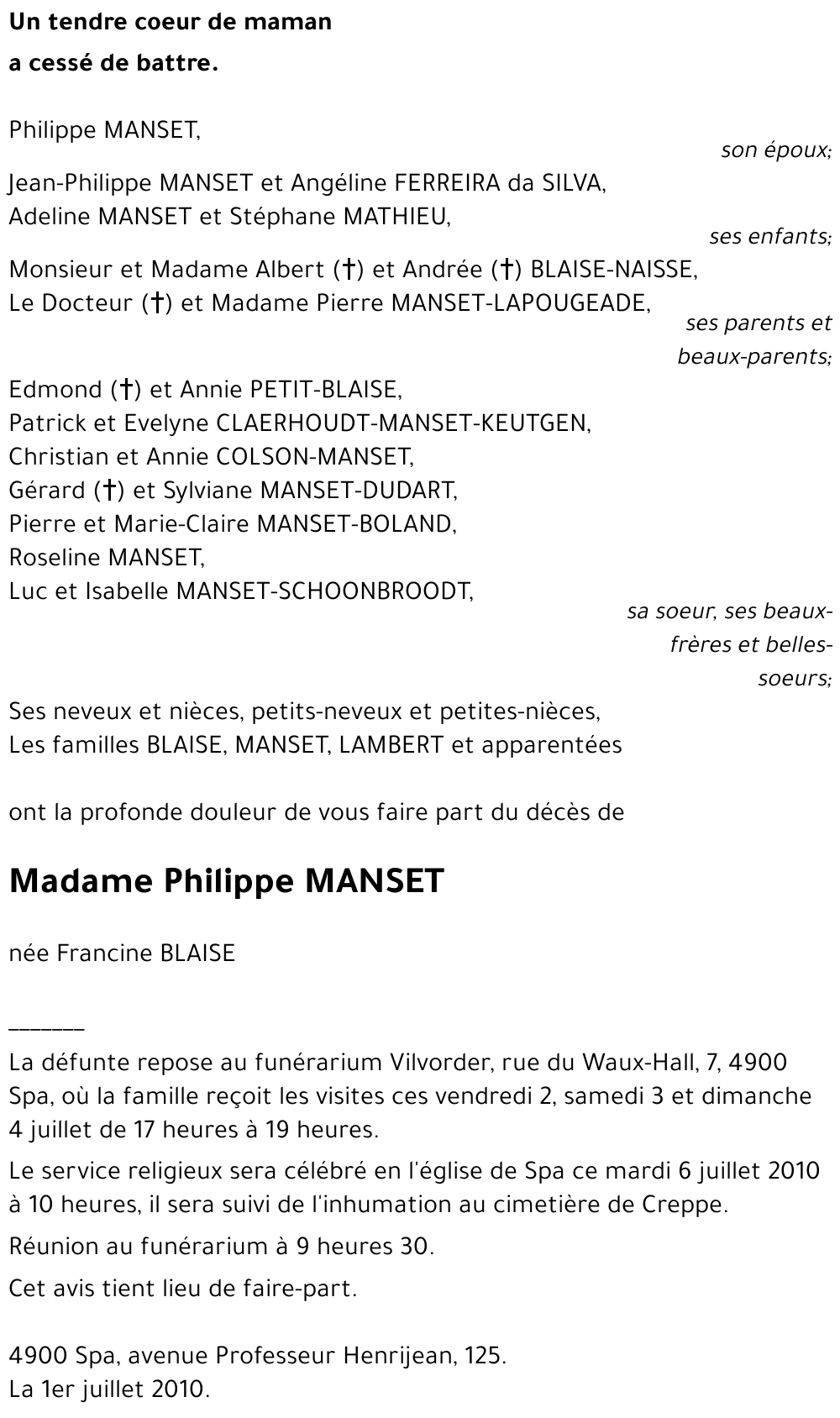 Philippe MANSET