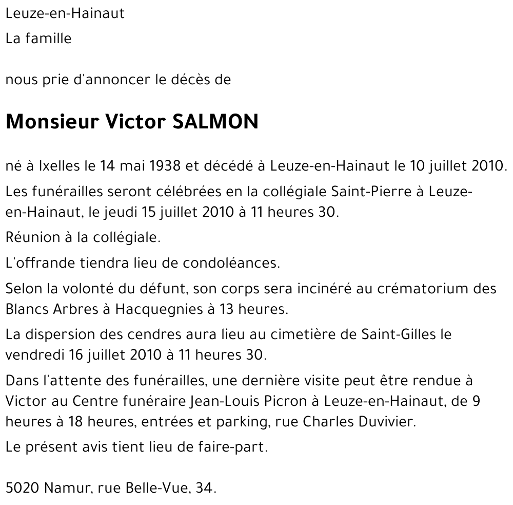 Victor SALMON