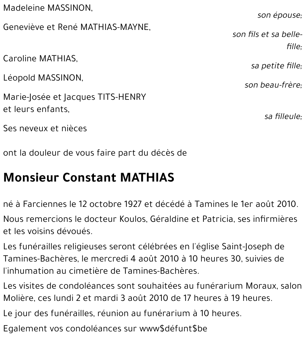 Constant MATHIAS