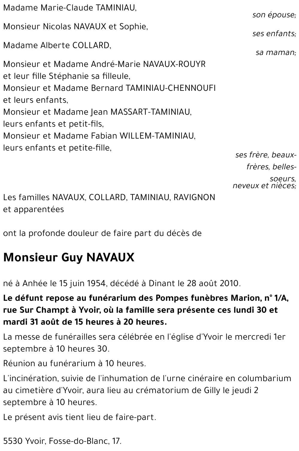 Guy NAVAUX