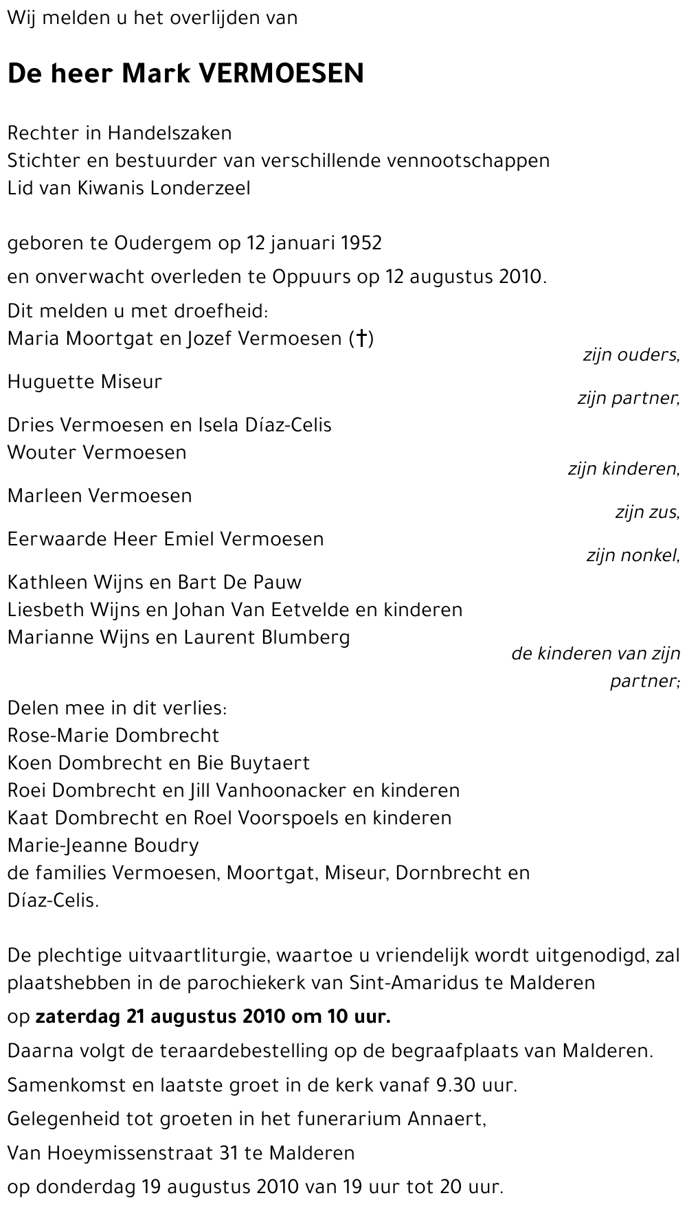 Mark VERMOESEN