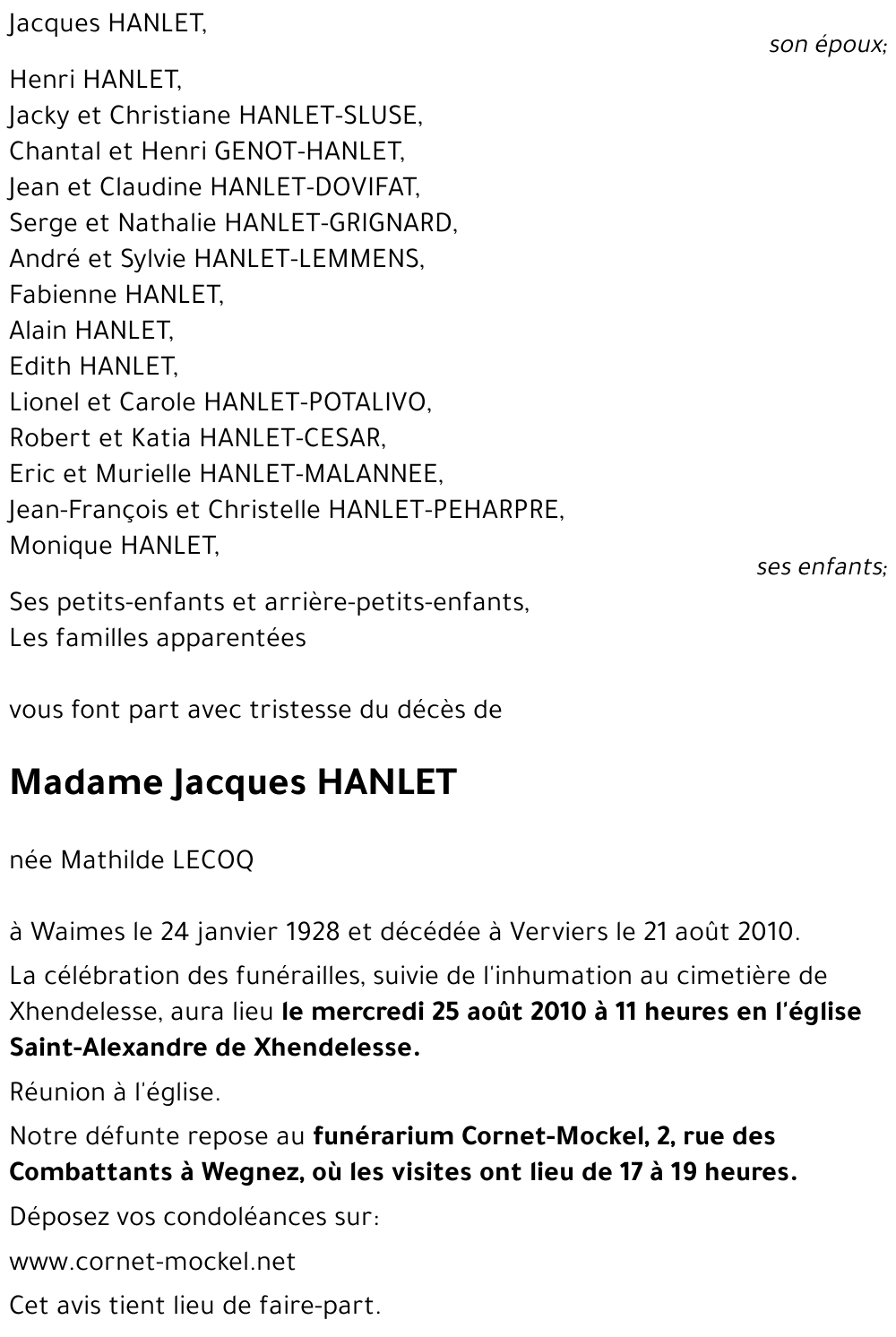 Mathilde LECOQ