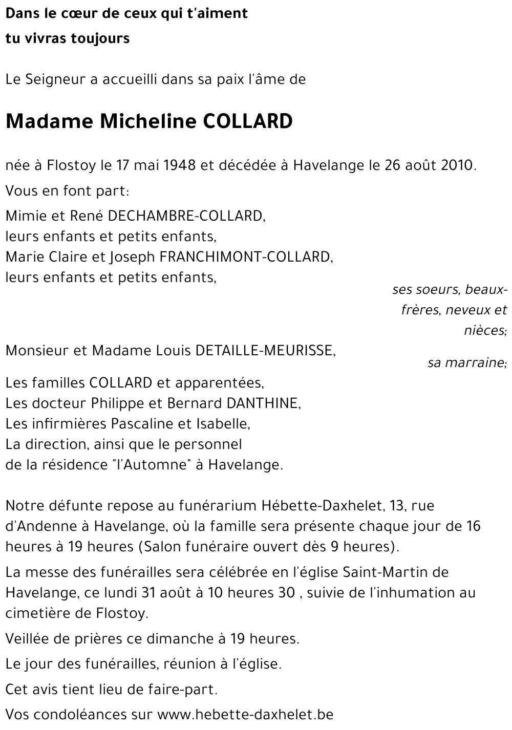 Micheline Collard