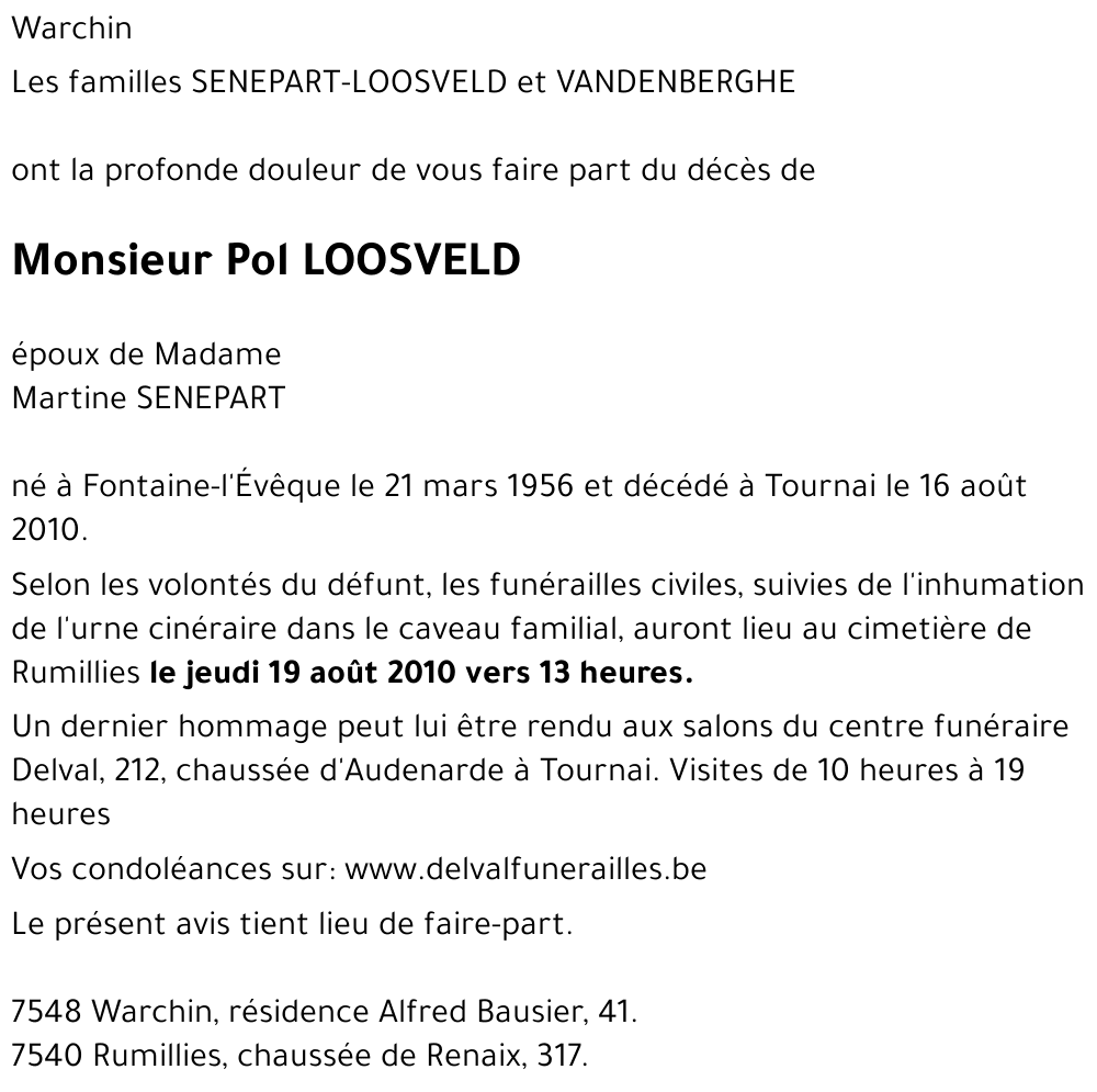 Pol LOOSVELD